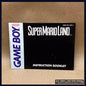 Super Mario Land -GameBoy- Black Back Manual