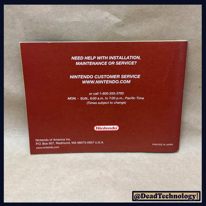 Sword of Mana -GameBoy Advance- Manual