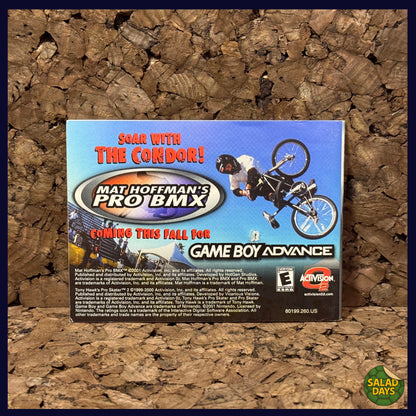 Tony Hawk Pro Skater 2 -GameBoy Advance- Manual