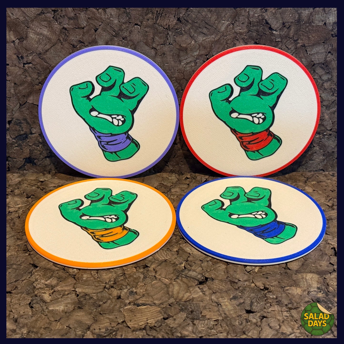 TMNT -Drink Coaster Set-