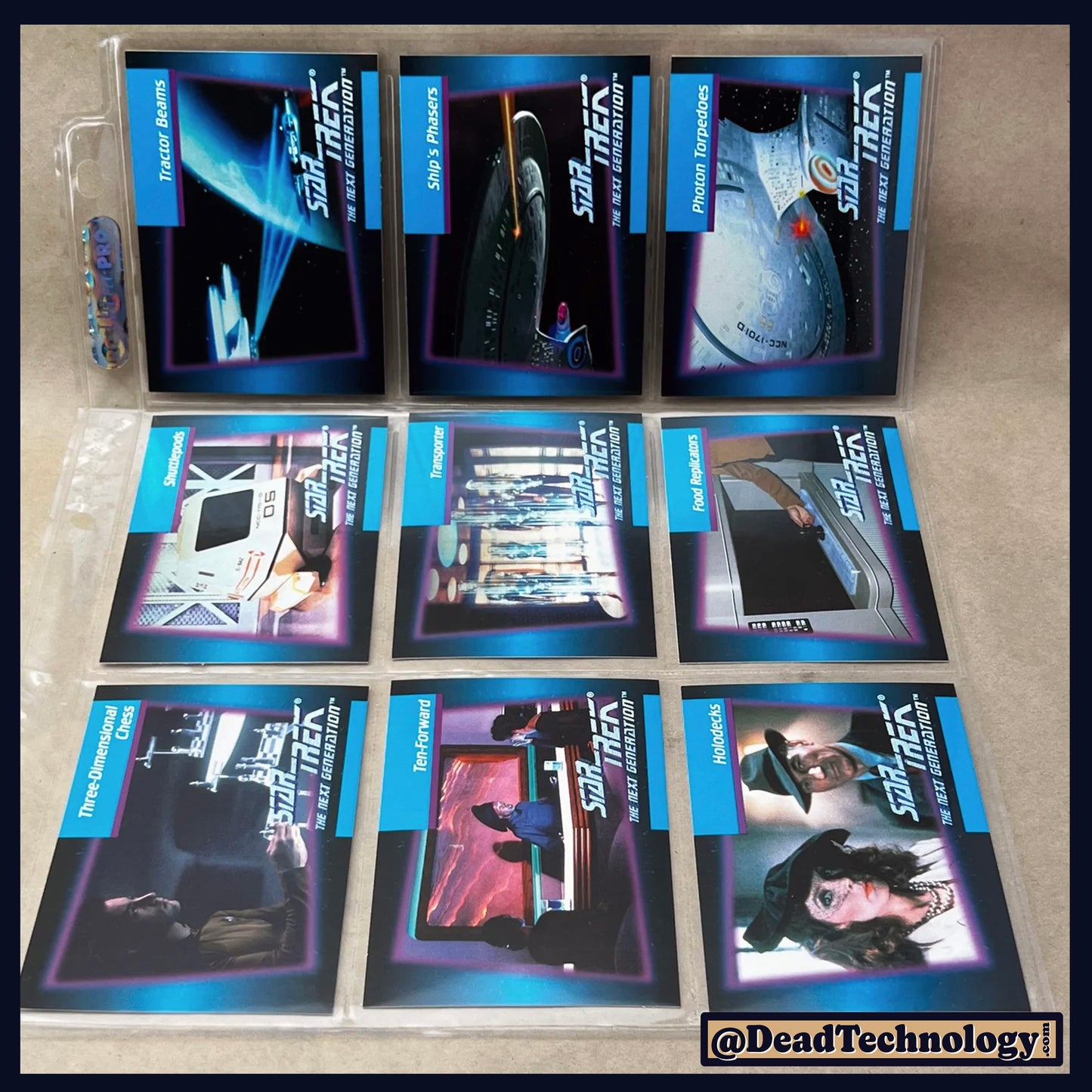 Star Trek: Next Generation -Trading Cards- Complete Set