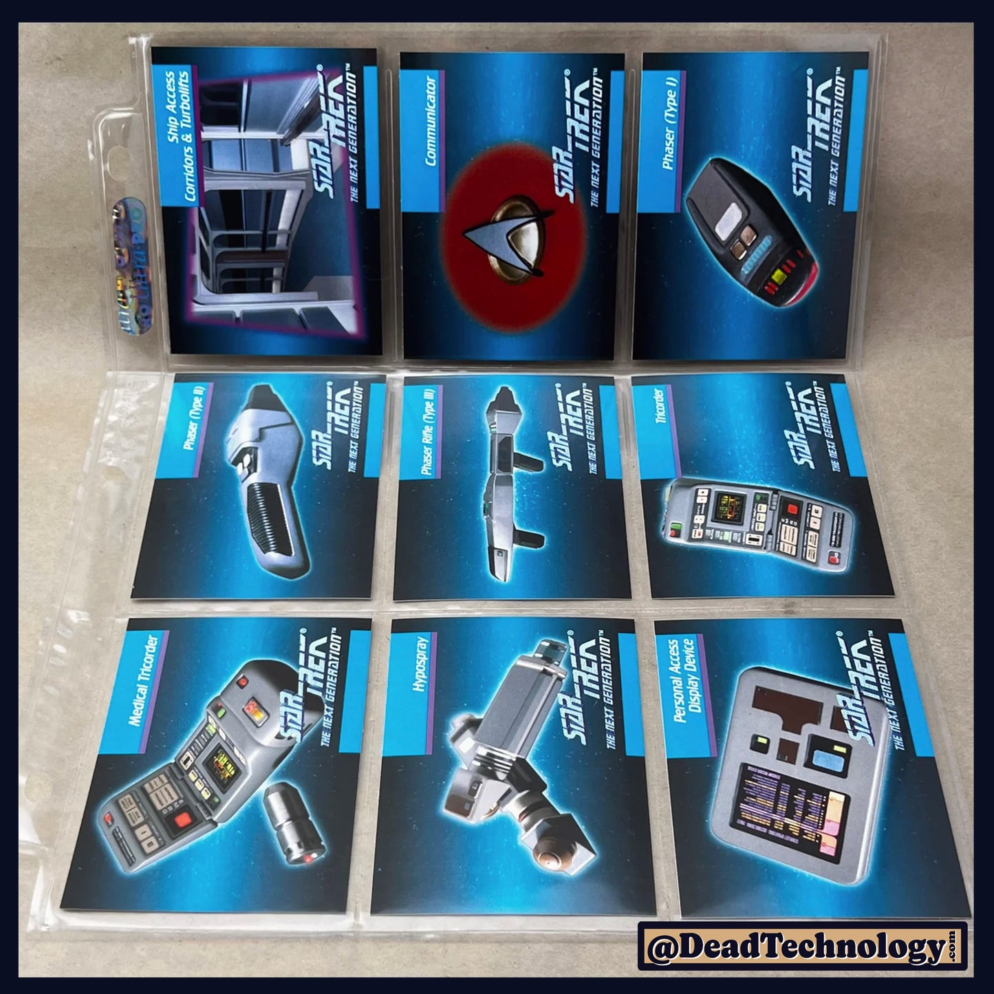 Star Trek: Next Generation -Trading Cards- Complete Set