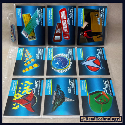 Star Trek: Next Generation -Trading Cards- Complete Set