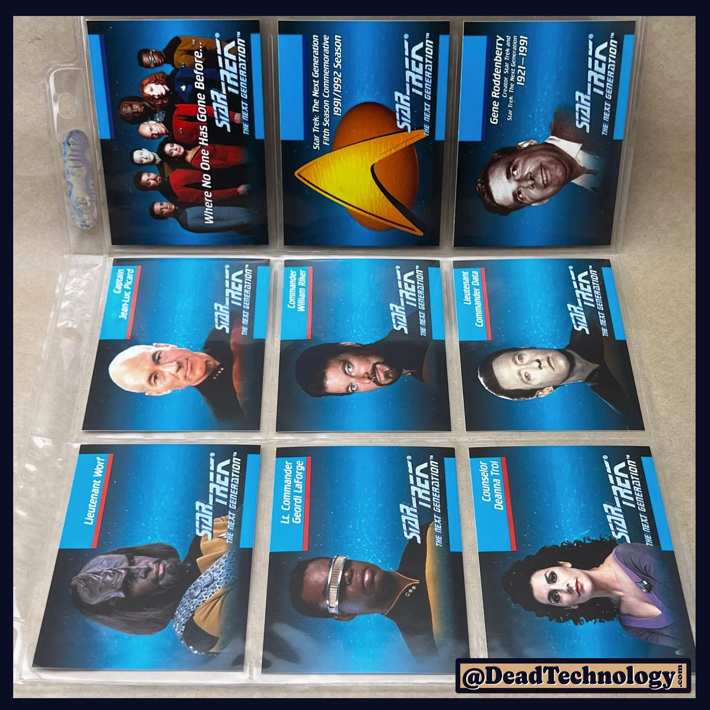 Star Trek: Next Generation -Trading Cards- Complete Set