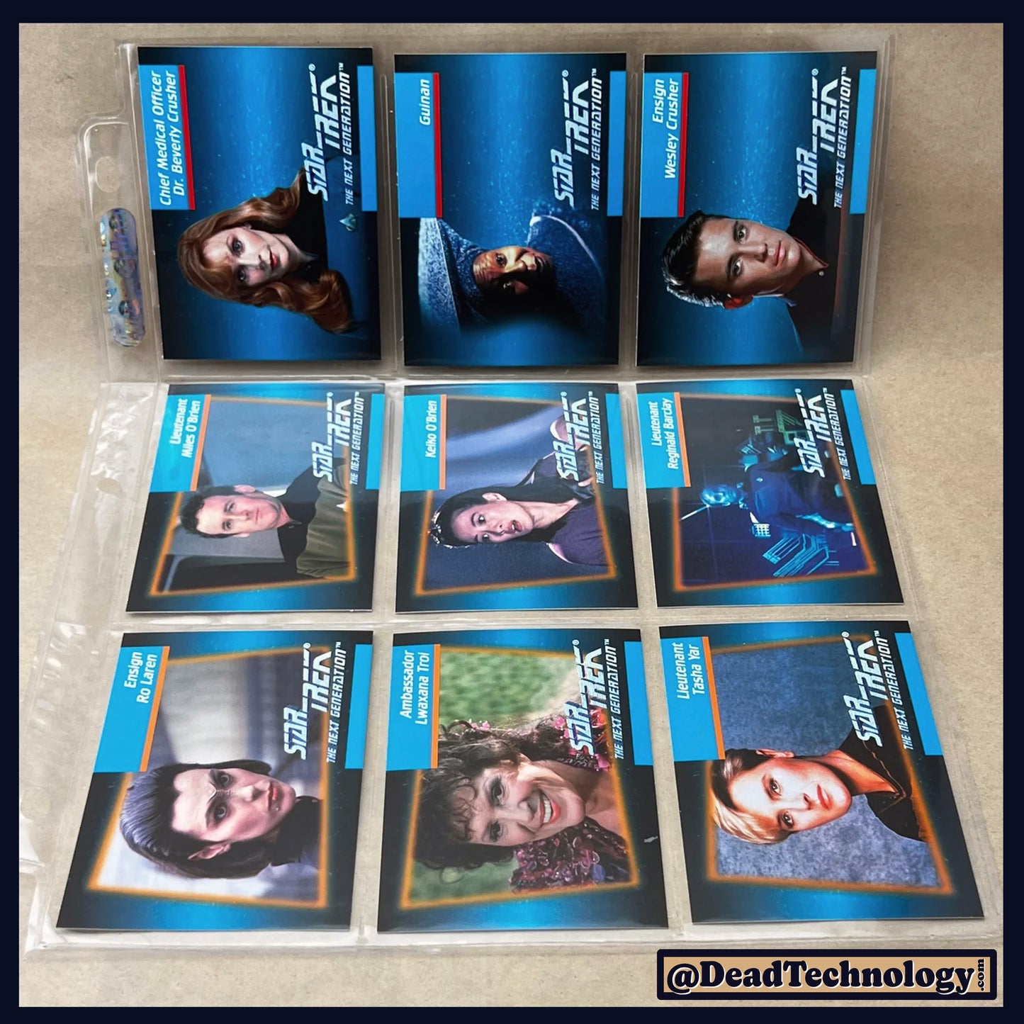 Star Trek: Next Generation -Trading Cards- Complete Set