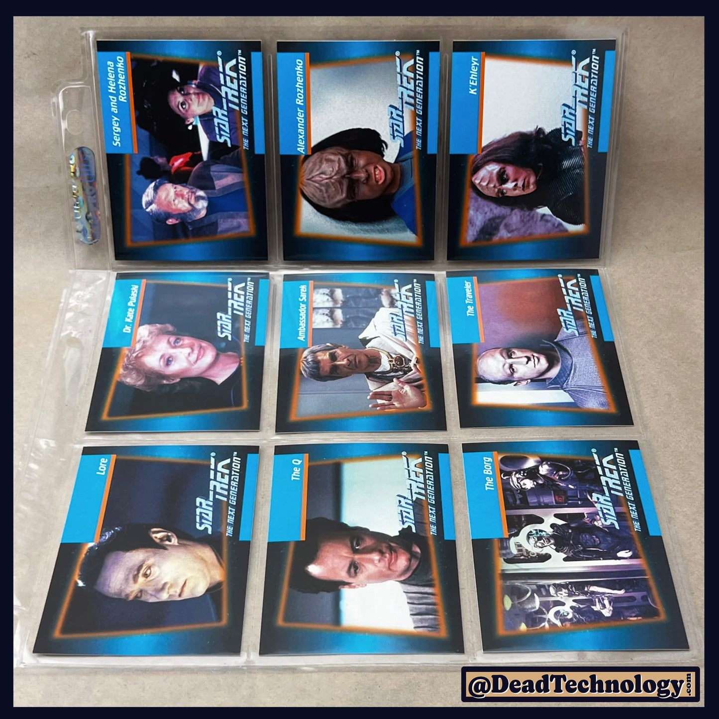 Star Trek: Next Generation -Trading Cards- Complete Set