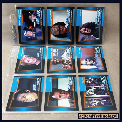 Star Trek: Next Generation -Trading Cards- Complete Set