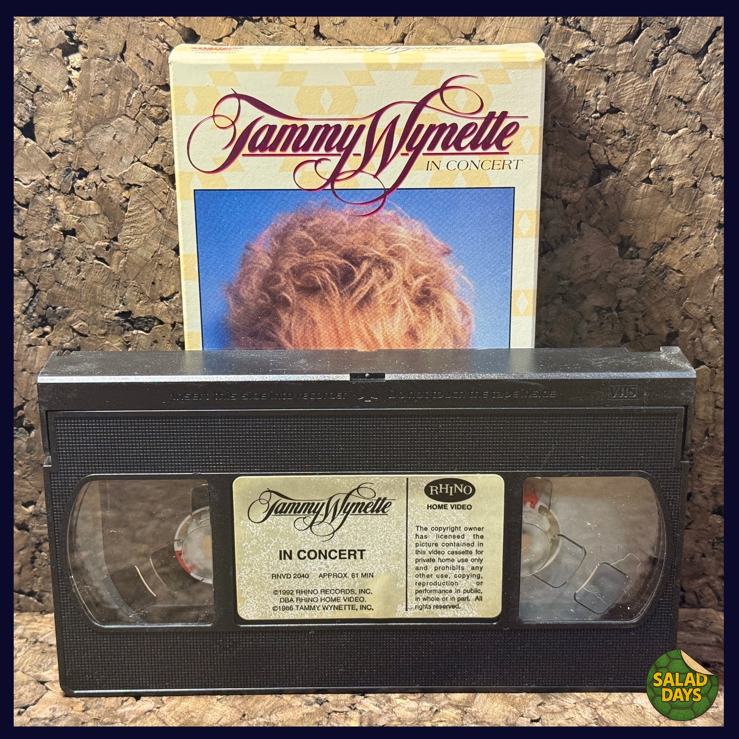 Tammy Wynette -VHS- In Concert