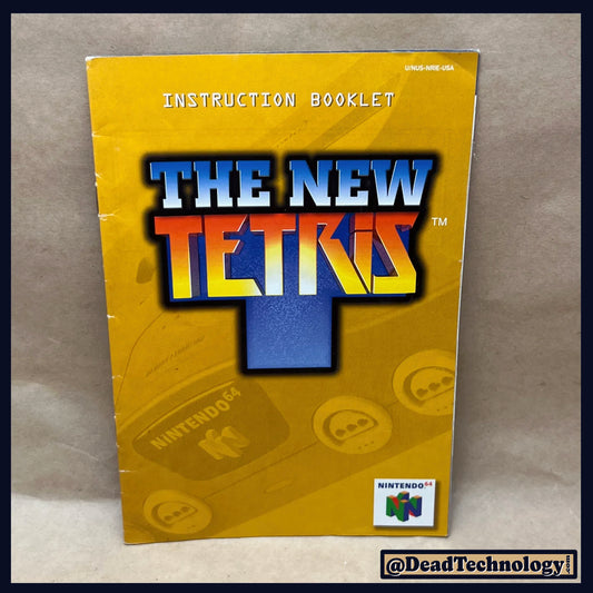 The New Tetris -Nintendo 64- Manual