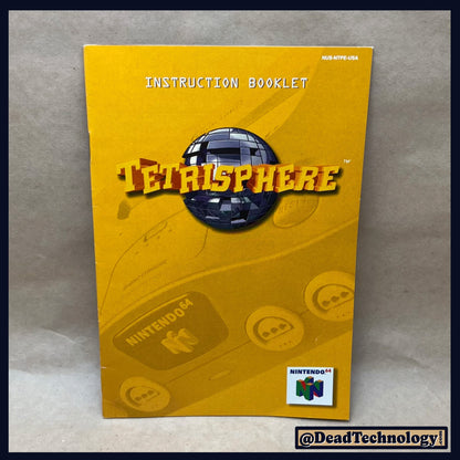 Tetrisphere -Nintendo 64- Manual
