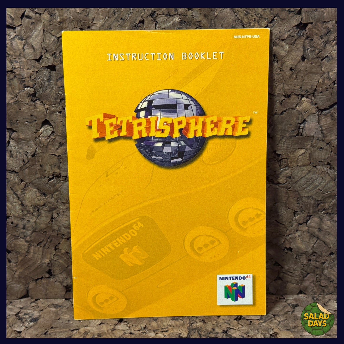 Tetrisphere -Nintendo 64- Manual