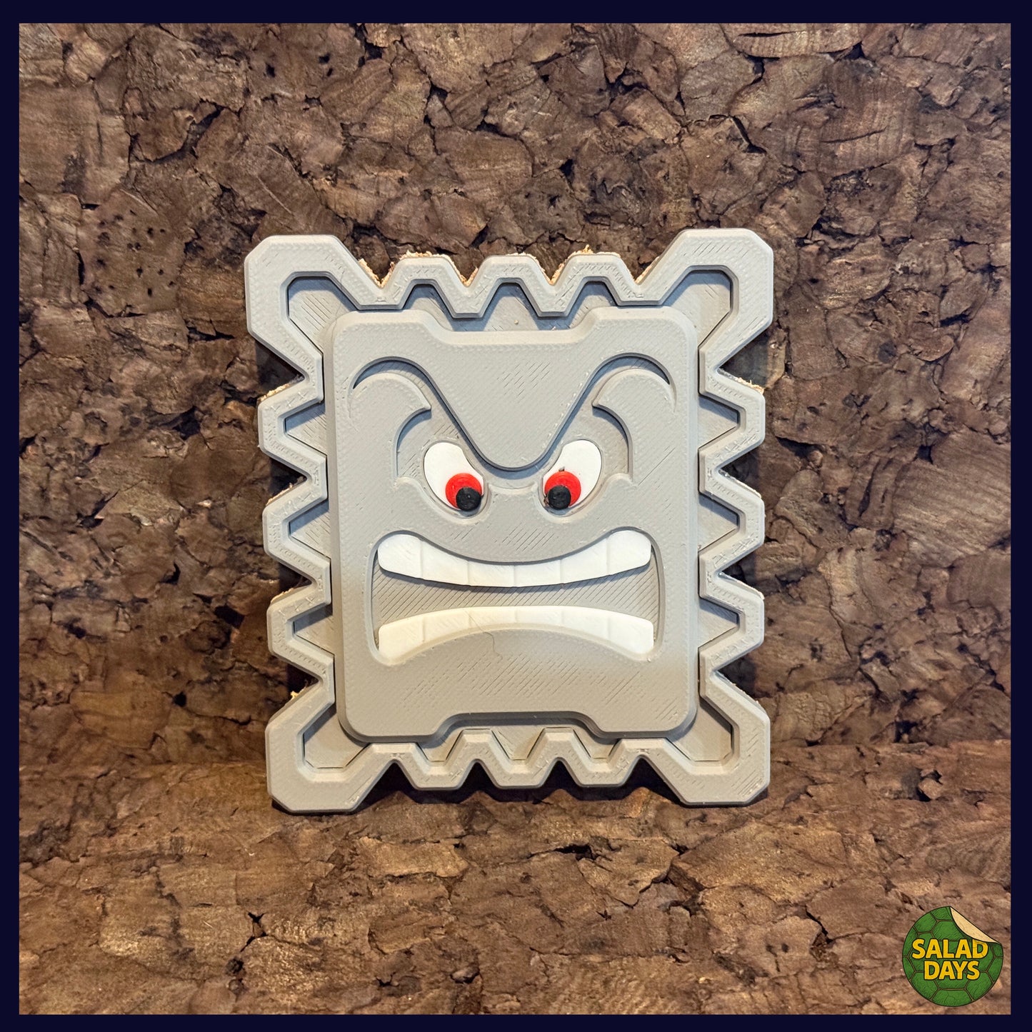 Thwomp Set -Drink Coaster- with Tray