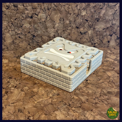 Thwomp Set -Drink Coaster- with Tray