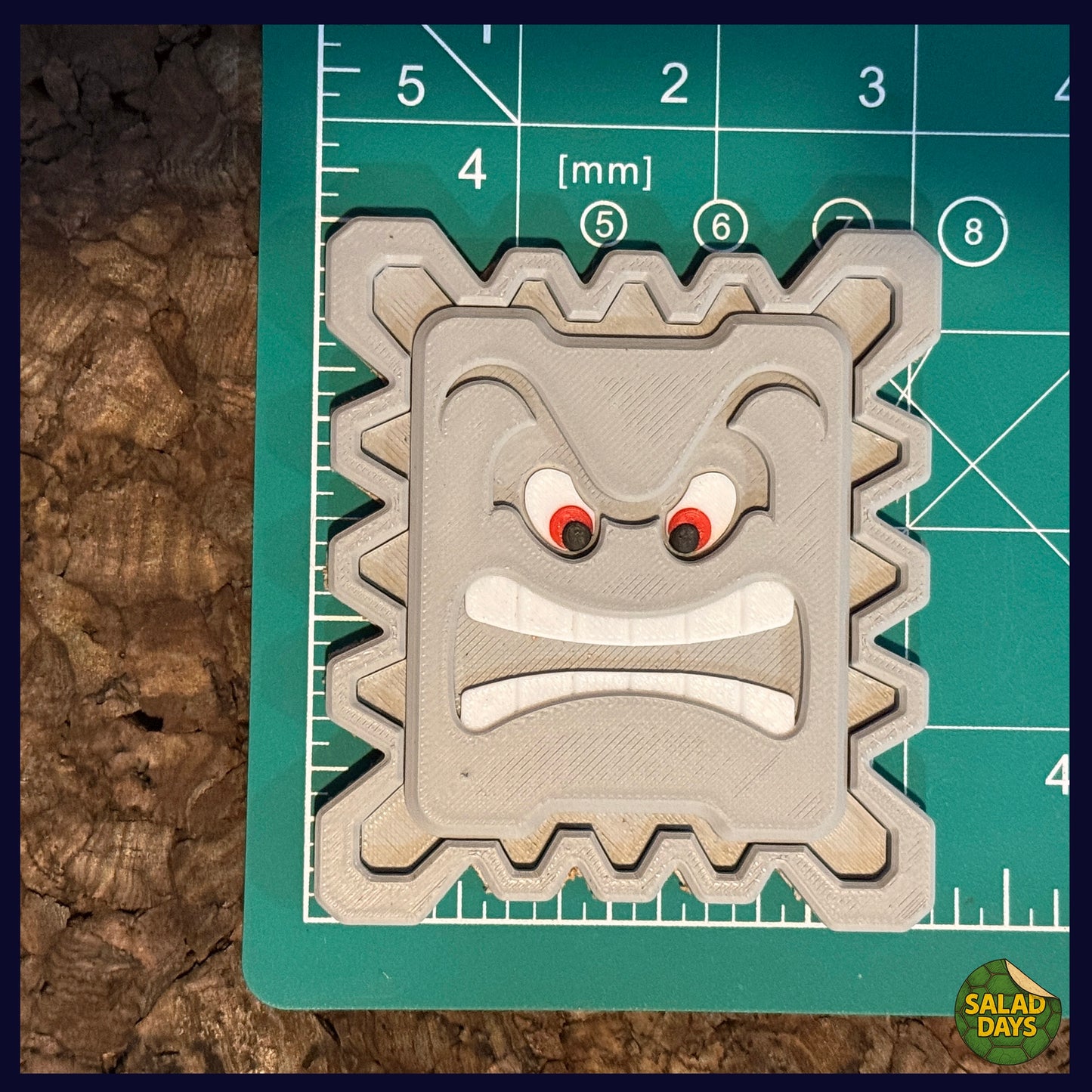 Thwomp Set -Drink Coaster- with Tray