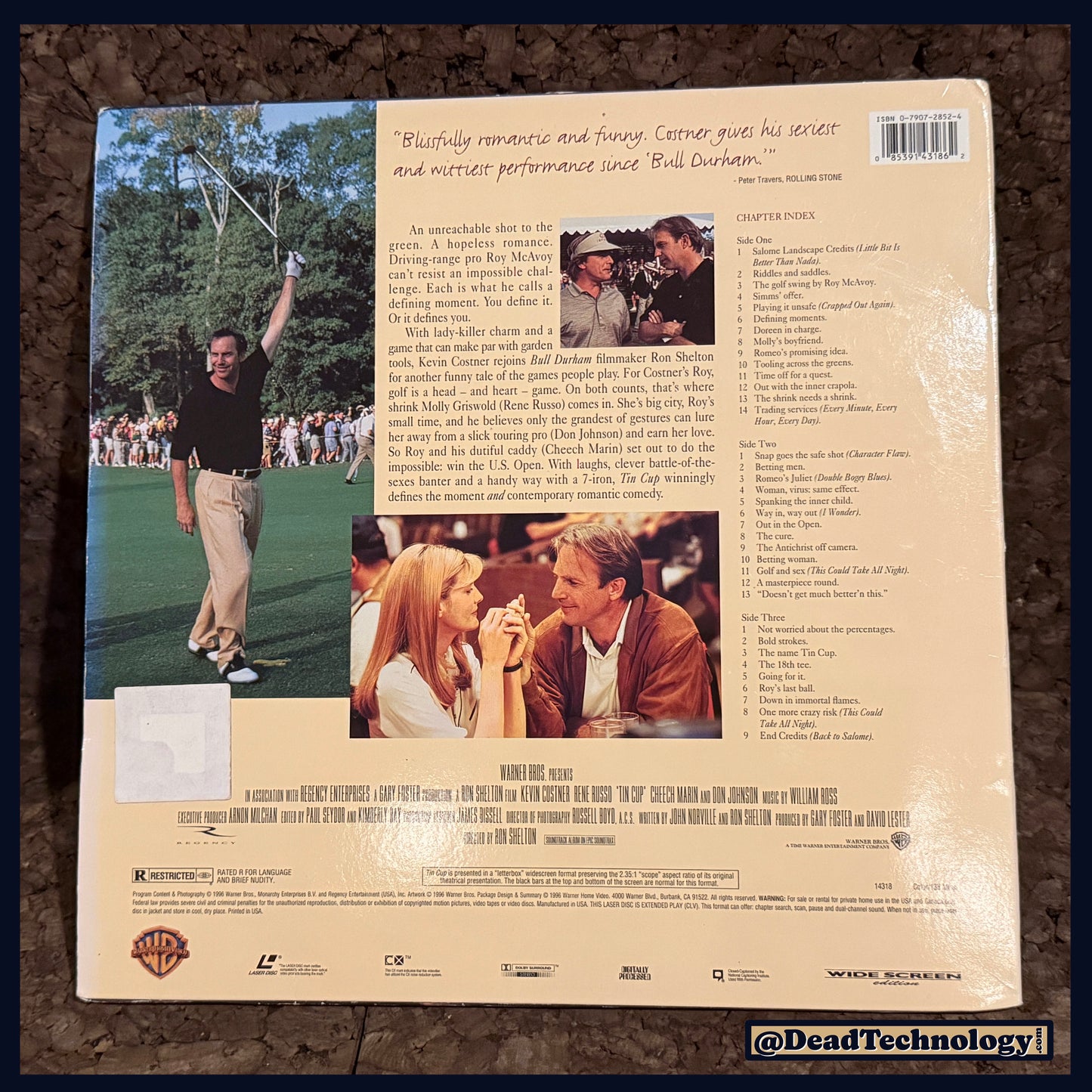 Tin Cup -Laserdisc-