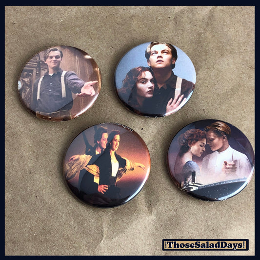 Titanic -Buttons- 4 Pack