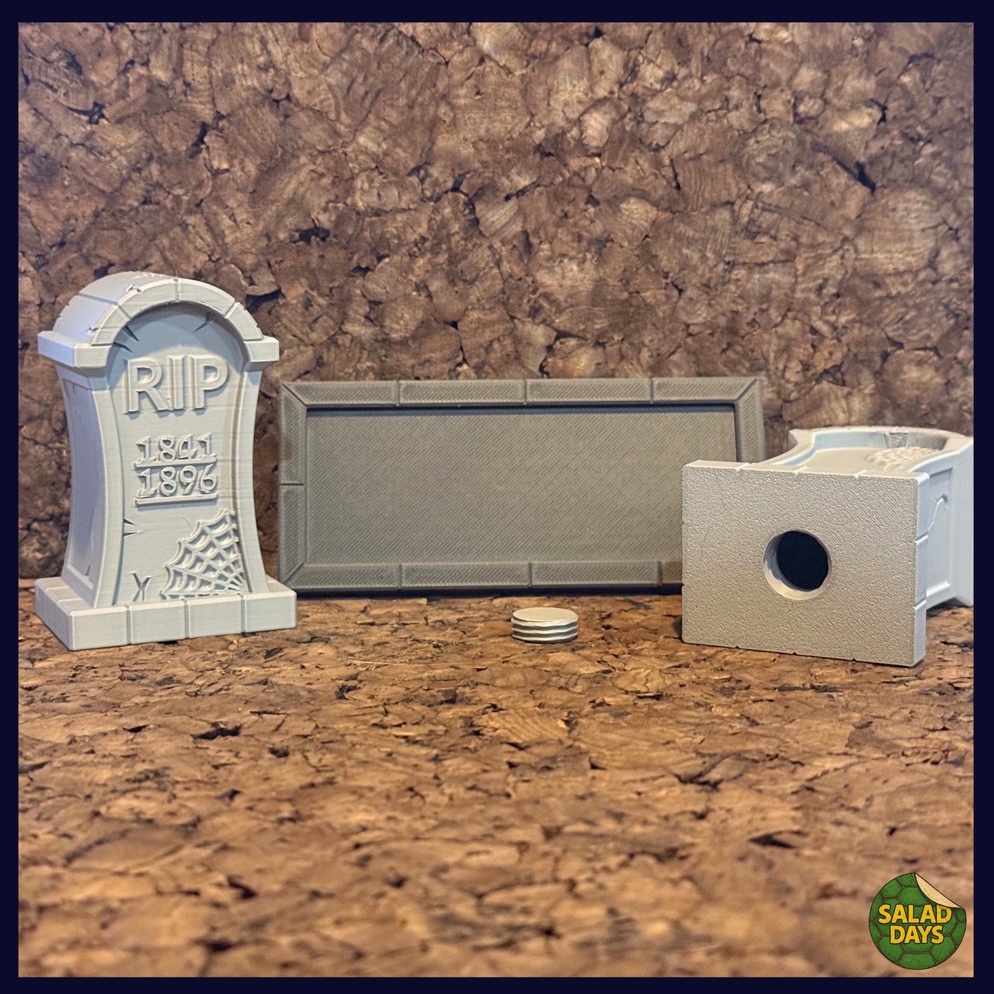 Tombstone -Salt & Pepper Shakers-