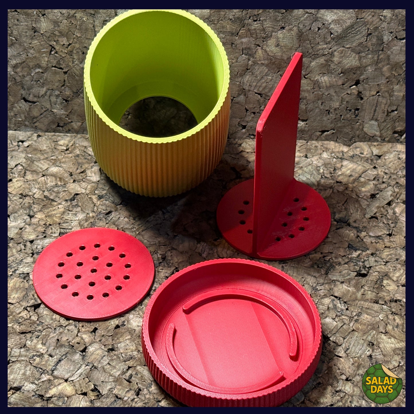 Toothbrush Holder -Circular Lines-