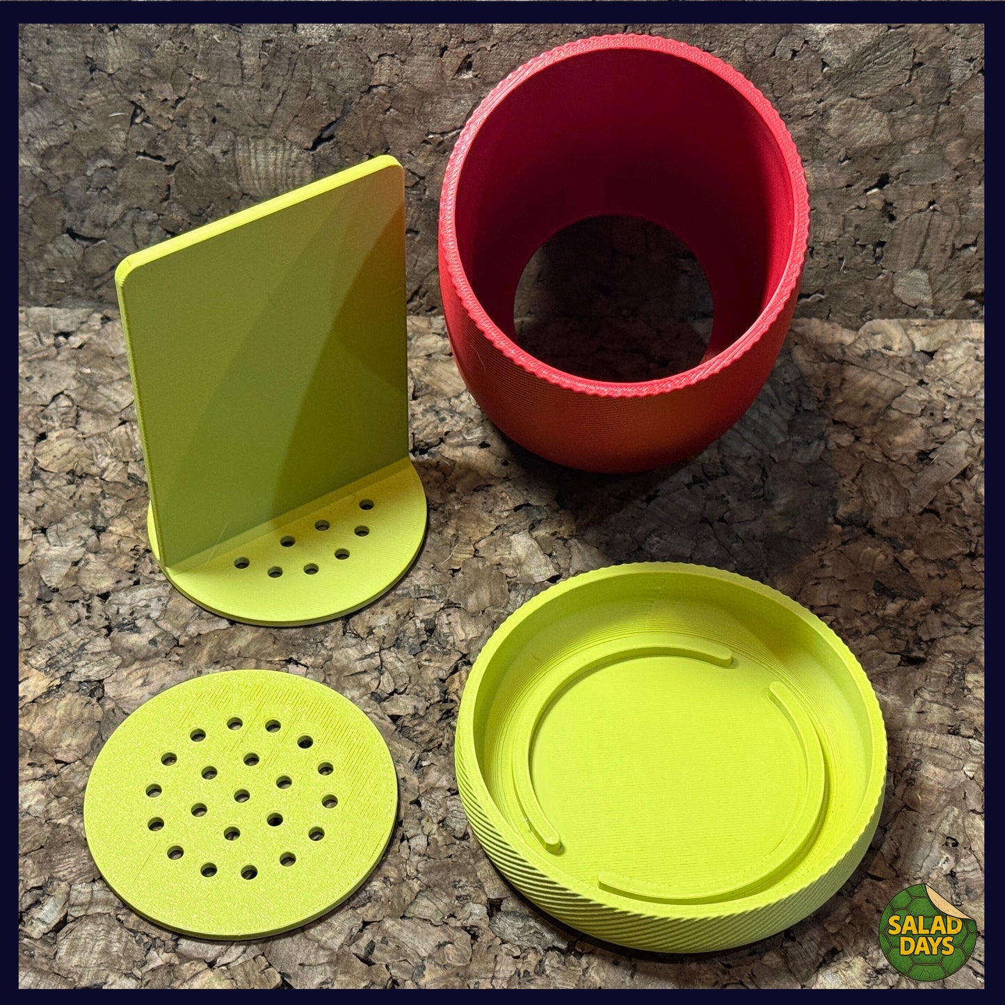 Toothbrush Holder -Circular Lines-