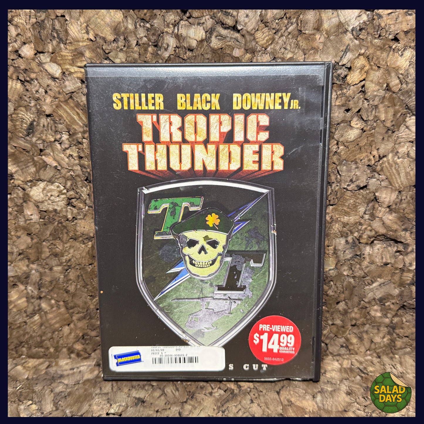 Tropic Thunder -DVD- Blockbuster Video Rental