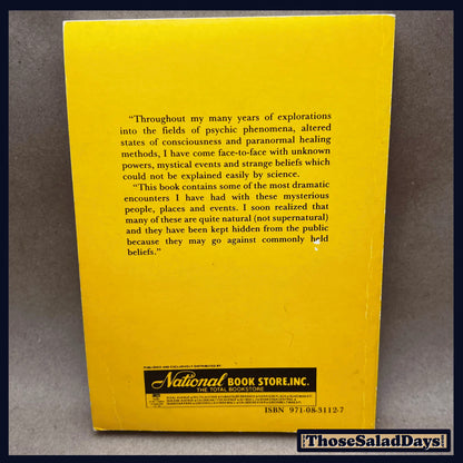 True Encounters of the Unknown -Jamie T. Licauco- Conspiracy Book