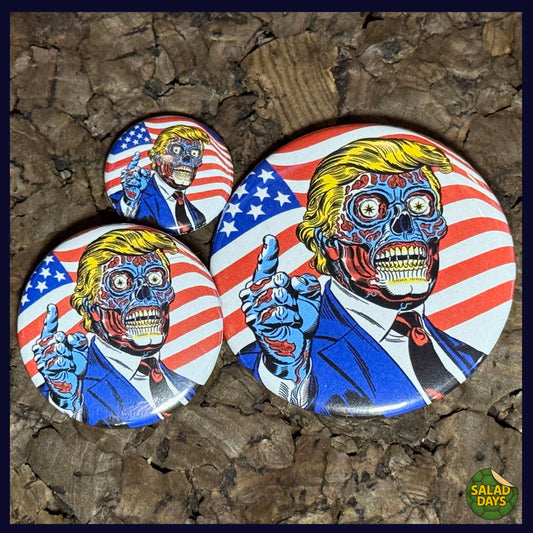 Trump Lives -Button/Bottle Opener-