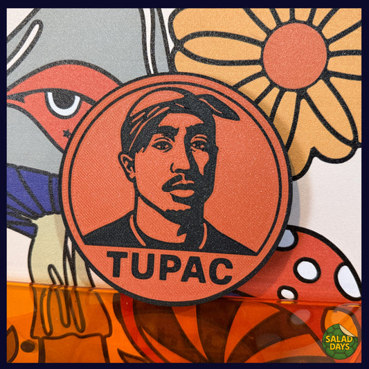 Tupac -Drink Coaster- West Coaster