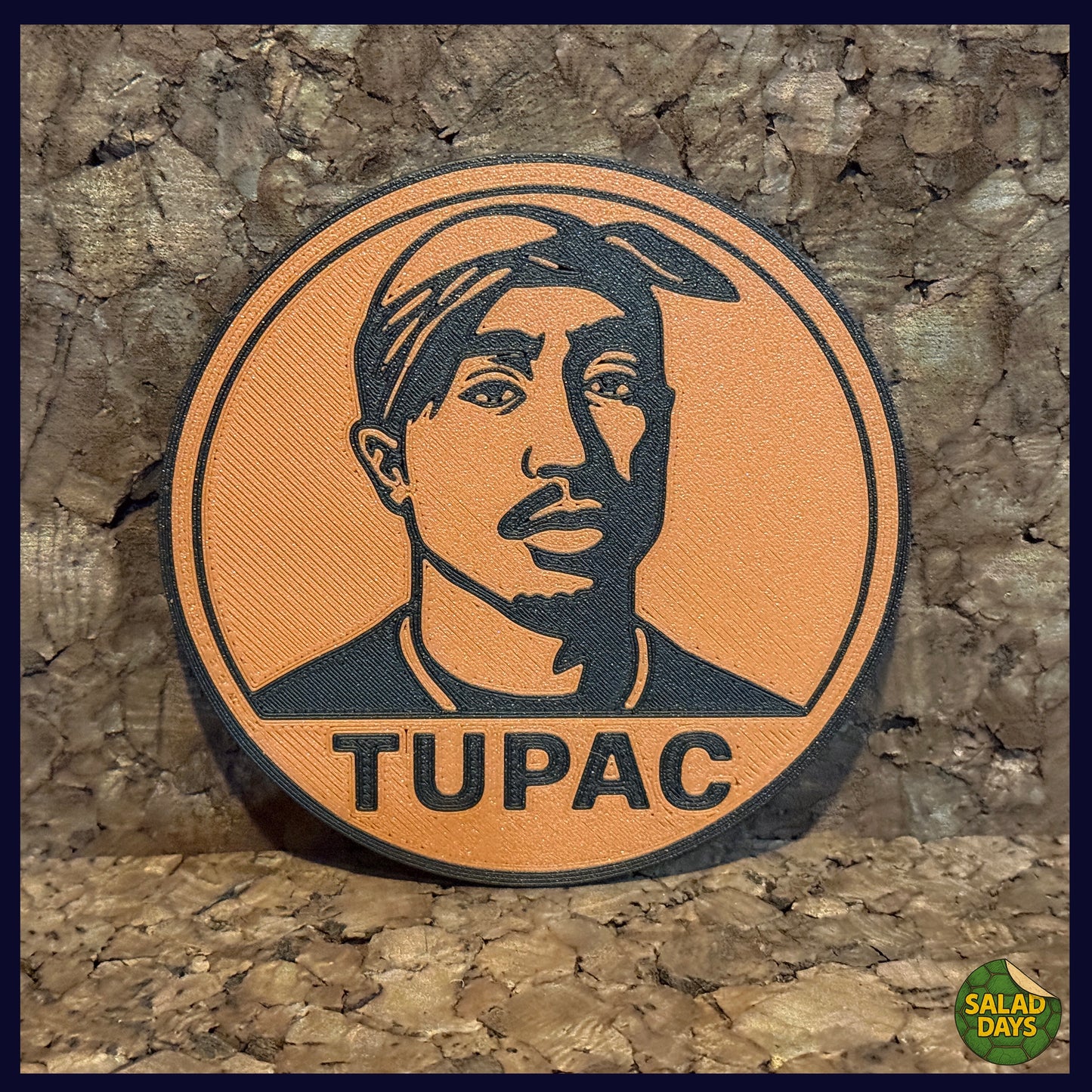 Tupac -Drink Coaster- West Coaster