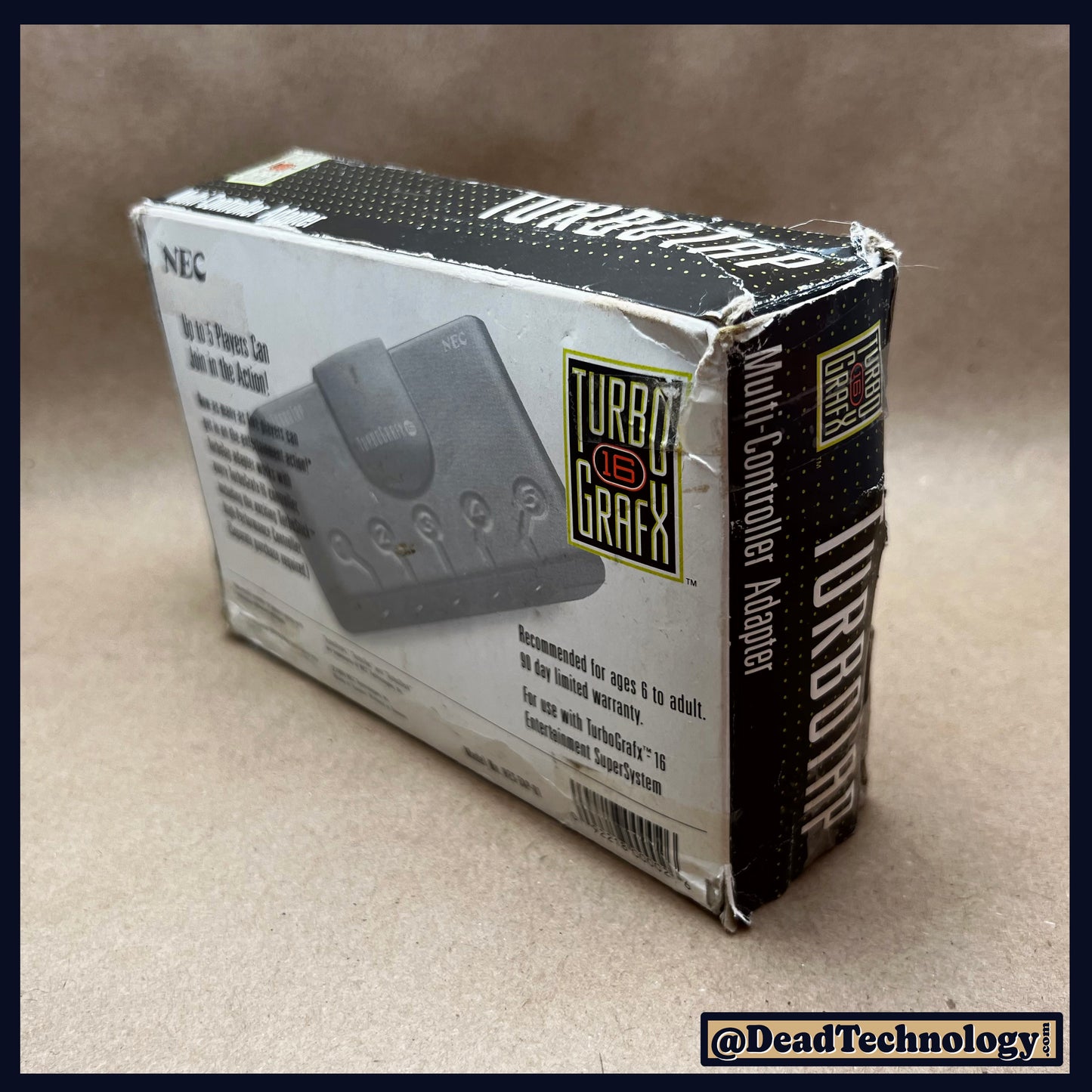 TurboTap -Turbo Grafx- Multi Controller Adapter Box & Papers