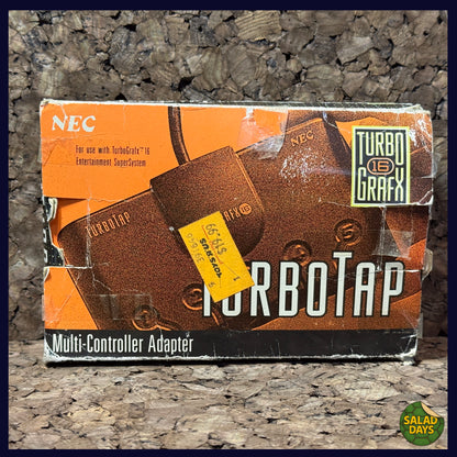 TurboTap -Turbo Grafx- Multi Controller Adapter Box & Papers