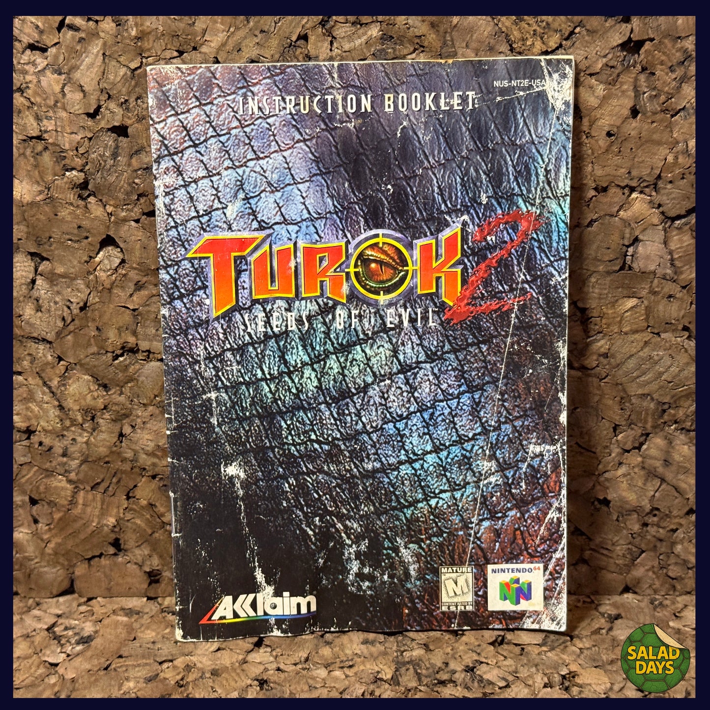 Turok 2: Seeds of Evil -Nintendo 64- Manual