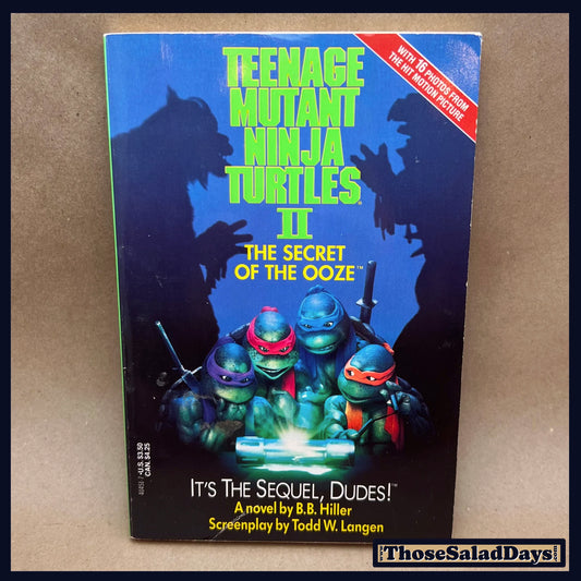 Teenage Mutant Ninja Turtles 2 -Novelization- Book