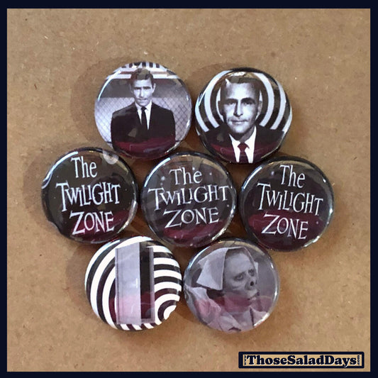 Twilight Zone -Buttons- 7 Pack