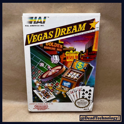 Vegas Dream Game -Nintendo Entertainment System- Complete