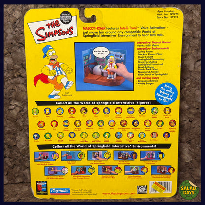 World of Springfield -Mascot Homer- Carded Action Figure