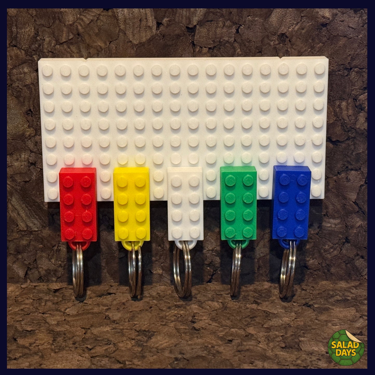 Brick Style -Keychains and Hanger-