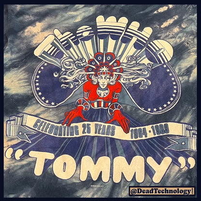 The Who Concert T-Shirt -Large- Tommy 25th Live