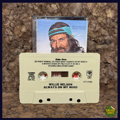 Willie Nelson -Cassette Tape- Always On My Mind