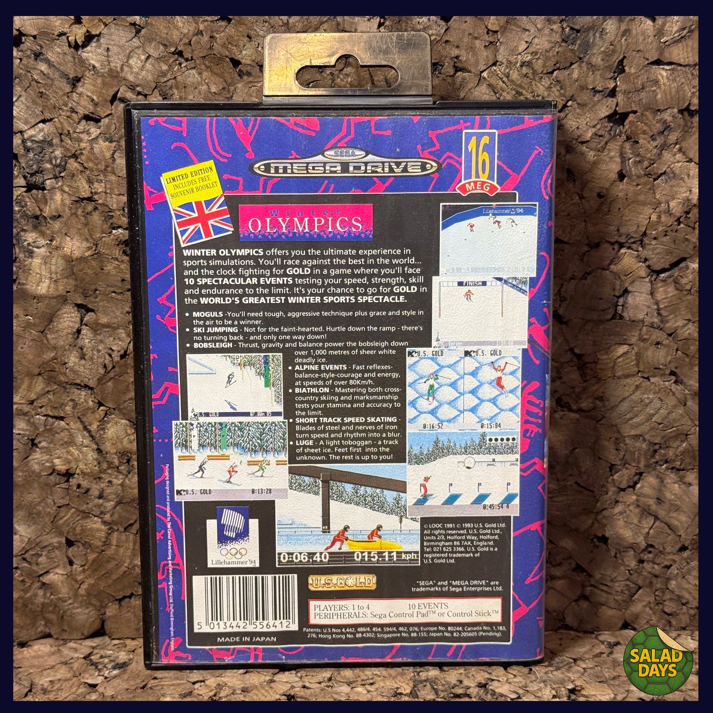 Winter Olympics -Sega Mega Drive-