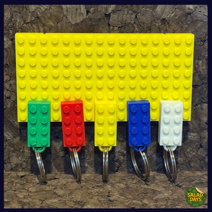 Brick Style -Keychains and Hanger-