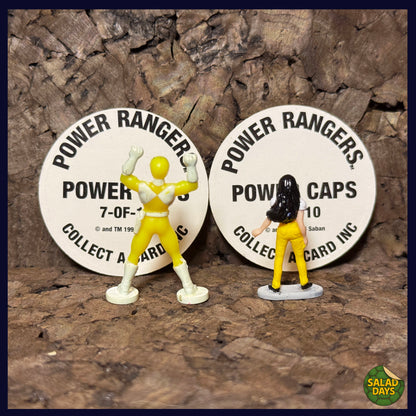 Mighty Morphin Power Rangers -Pack #4 Yellow Ranger- Micro Machines