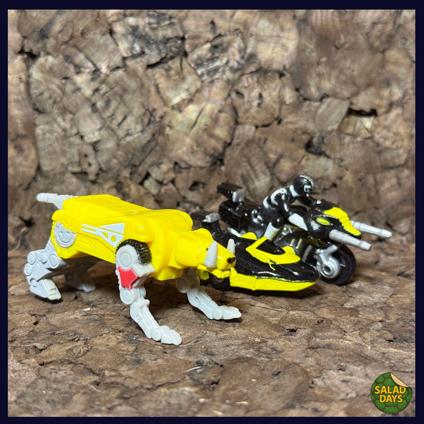 Mighty Morphin Power Rangers -Pack #4 Yellow Ranger- Micro Machines
