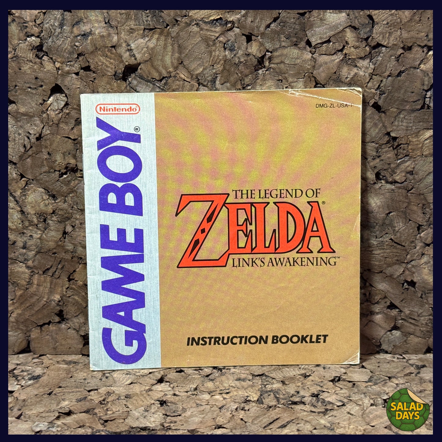 Legend of Zelda -Nintendo GameBoy- Link's Awakening Manual