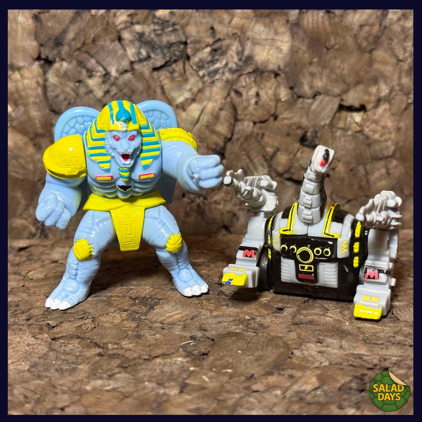 Mighty Morphin Power Rangers -Pack #1 Titanus vs King Sphinx- Micro Machines